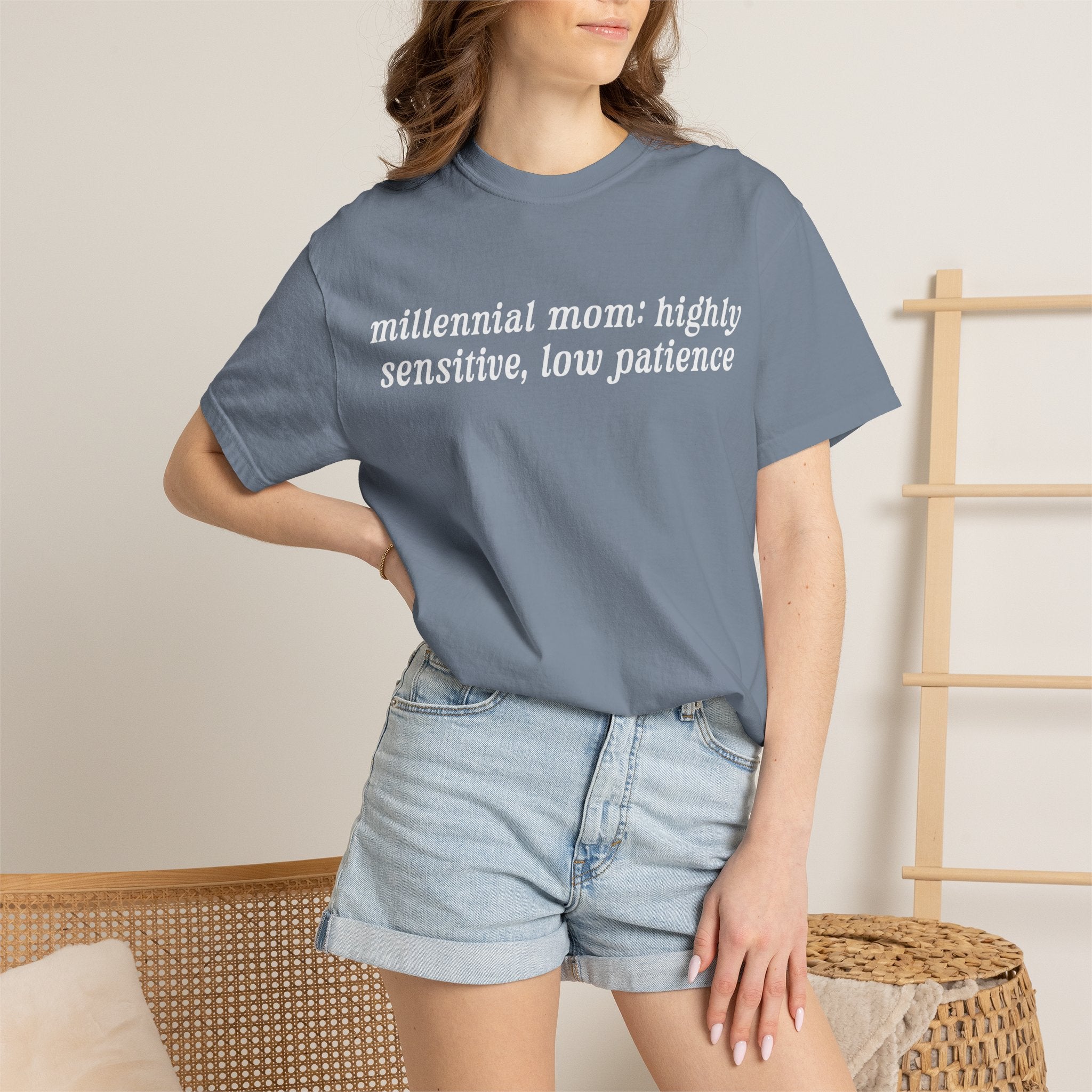 Millennial Mom: Highly Sensitive, Low Patience Tee