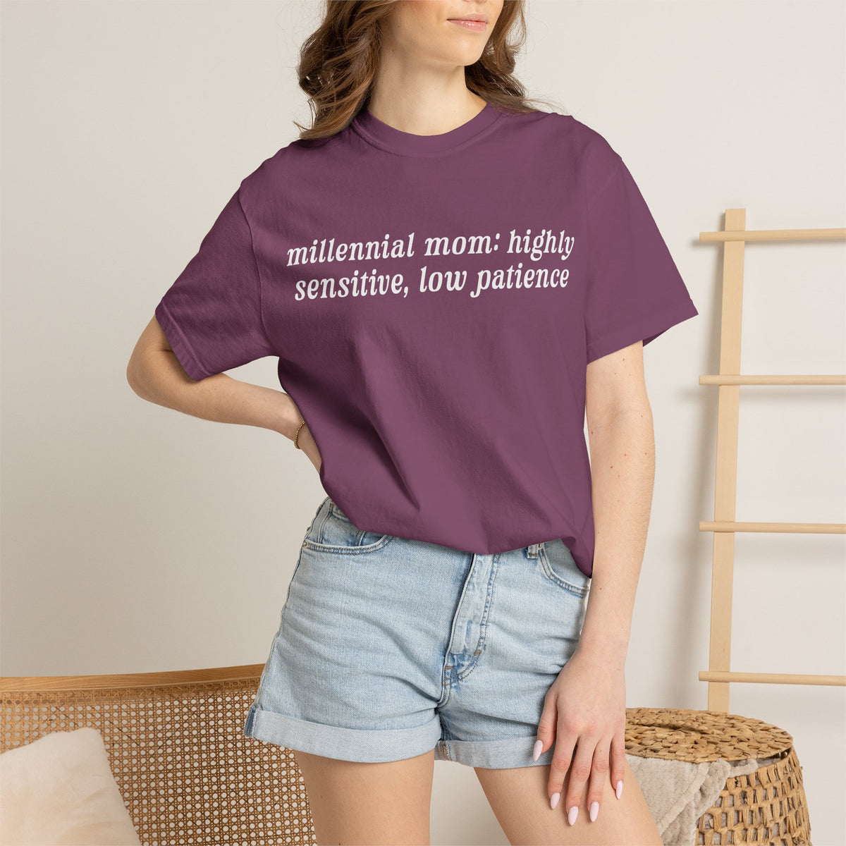 Millennial Mom: Highly Sensitive, Low Patience Tee