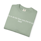 The To-Do List Lives Rent Free In My Head Tee
