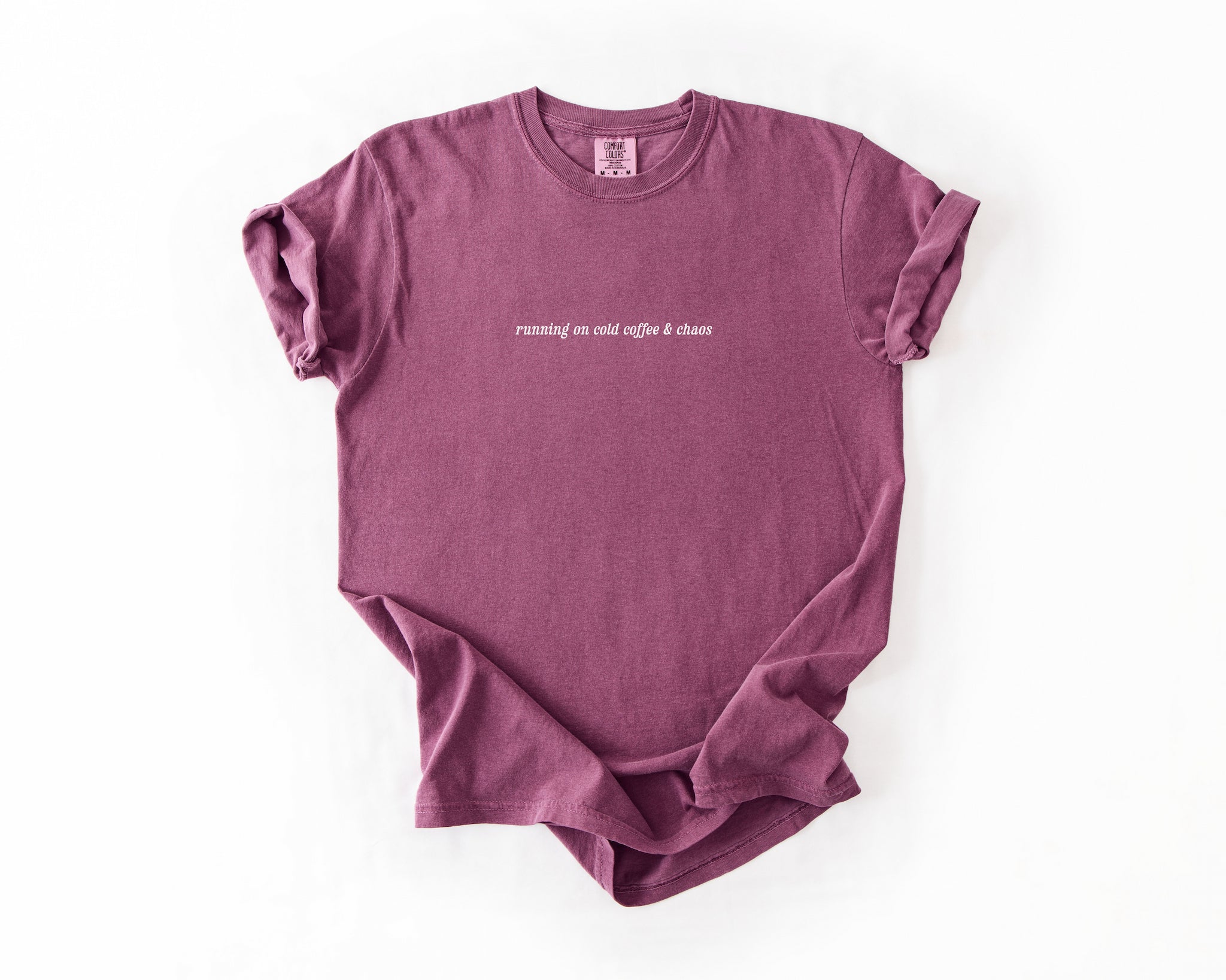 Running On Cold Coffee & Chaos Tee