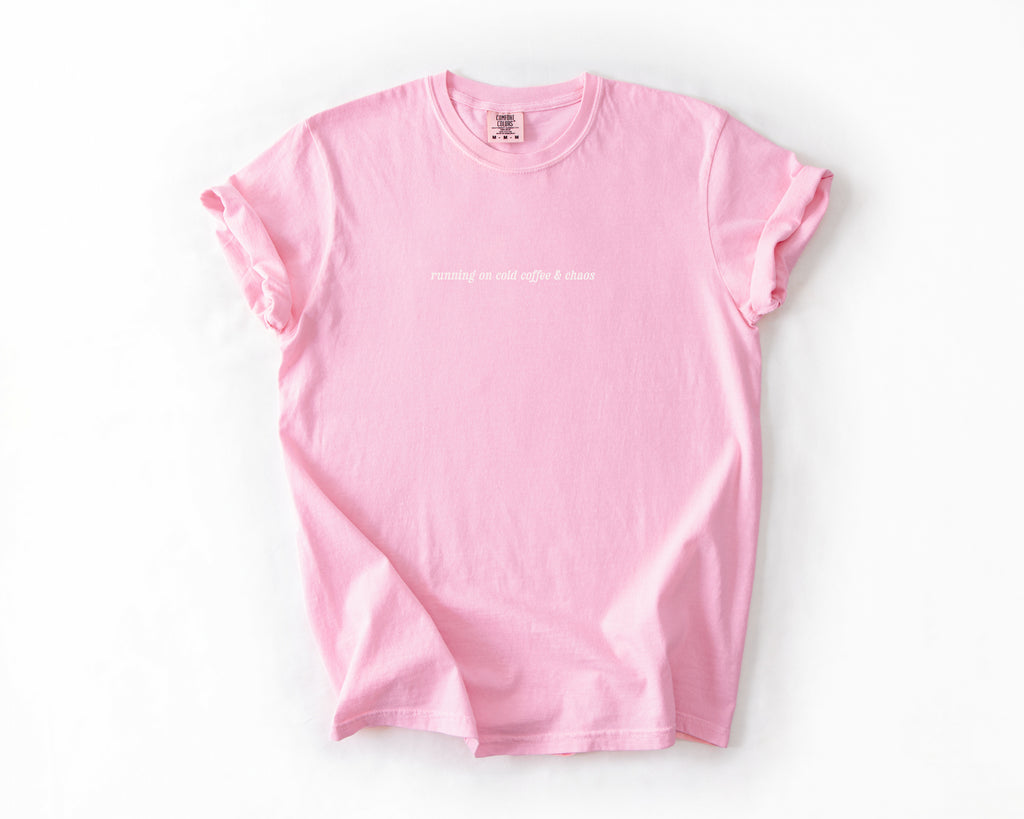 Running On Cold Coffee & Chaos Tee