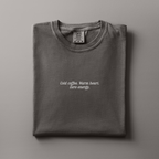 Cold Coffee. Warm Heart, Zero Energy Tee