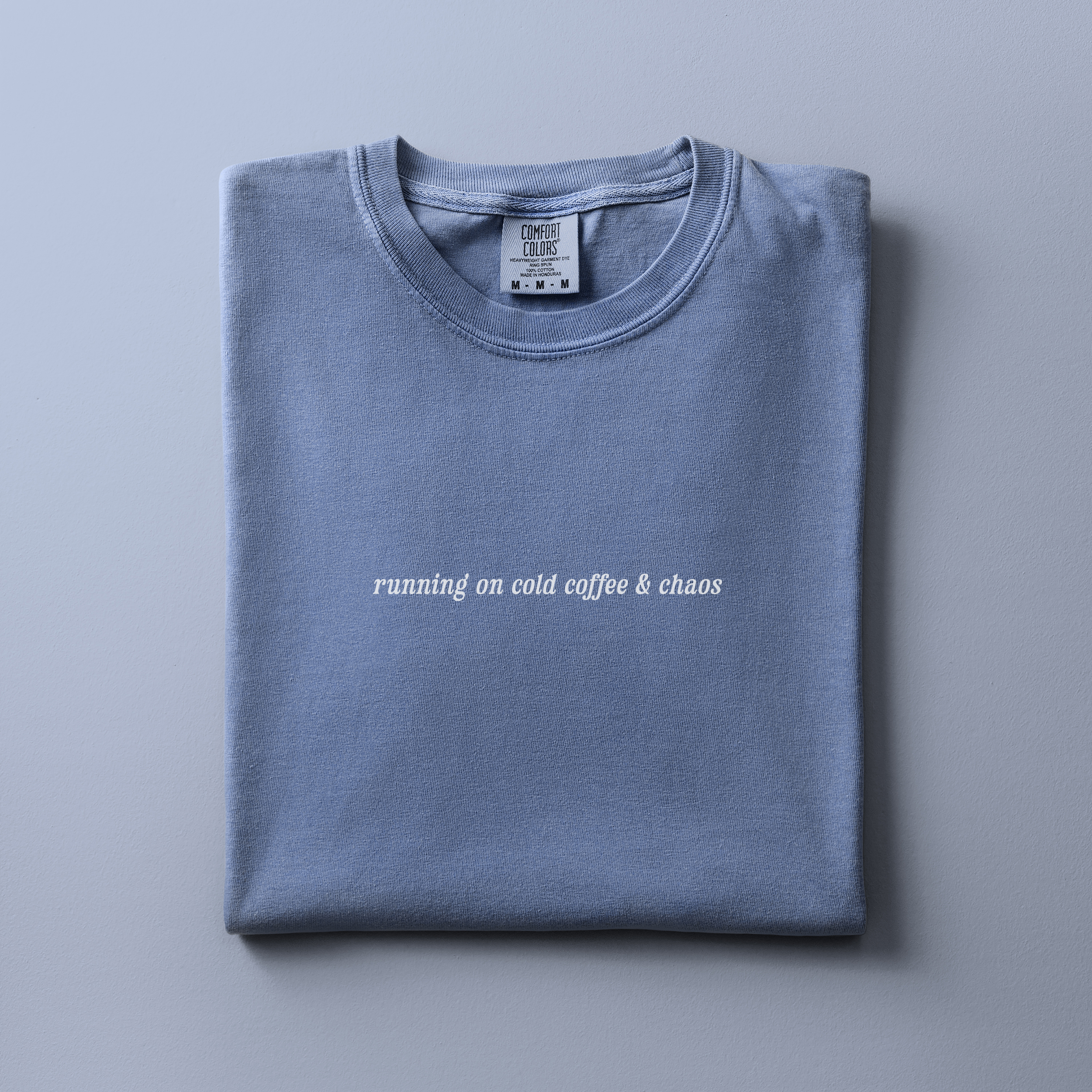 Running On Cold Coffee & Chaos Tee