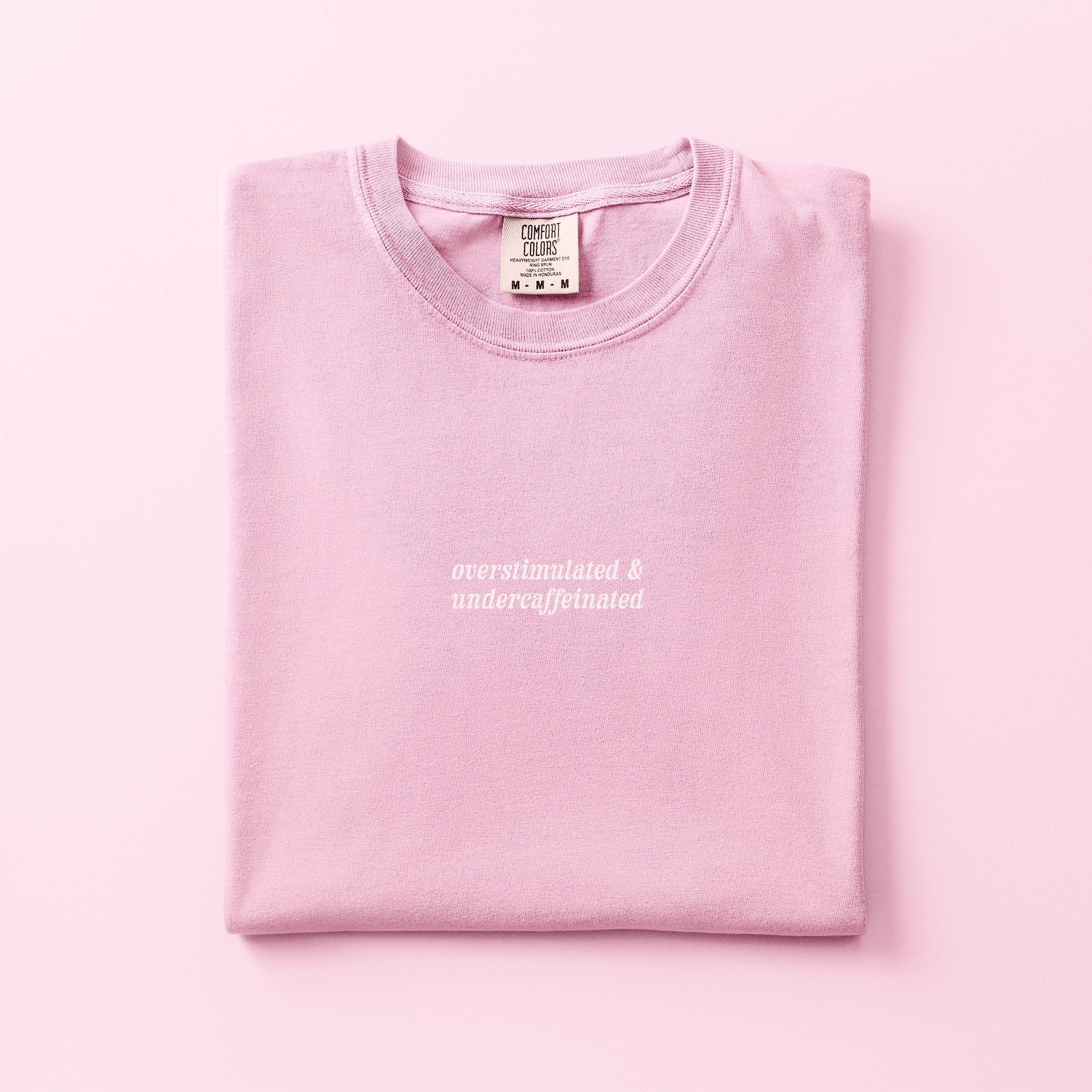 Overstimulated & Undercaffinated Tee