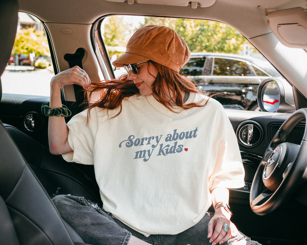 Sorry About My Kids Tee